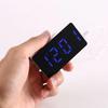 LED Electronic Watch Mirror Alarm Clock - Home Furnishings Smart Small Tools, Desk Digital Bedroom Decoration Table Accessory