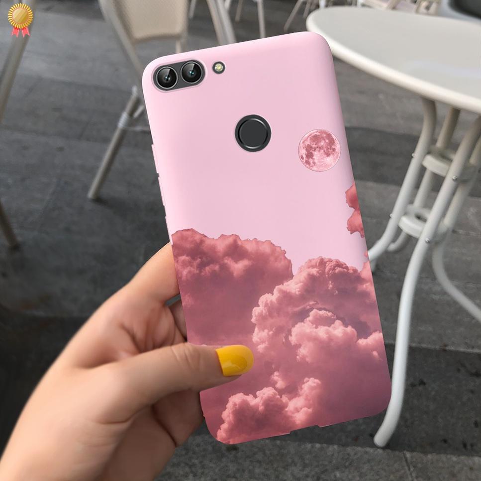 Für Huawei P Smart Hülle Niedliche Blume Schwarz Weiches TPU Silikon Bumper Hülle Für Huawei PSmart P Smart 2017 FIG-LX1 Handyhülle Funda
