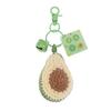 Avocado Lavorazione a Uncinetto di Lana Frutta Ciondolo Portachiavi Per Insegnante Regalo Simbolico Compagno Regalo a Mano Accessori Regalo Ingrosso