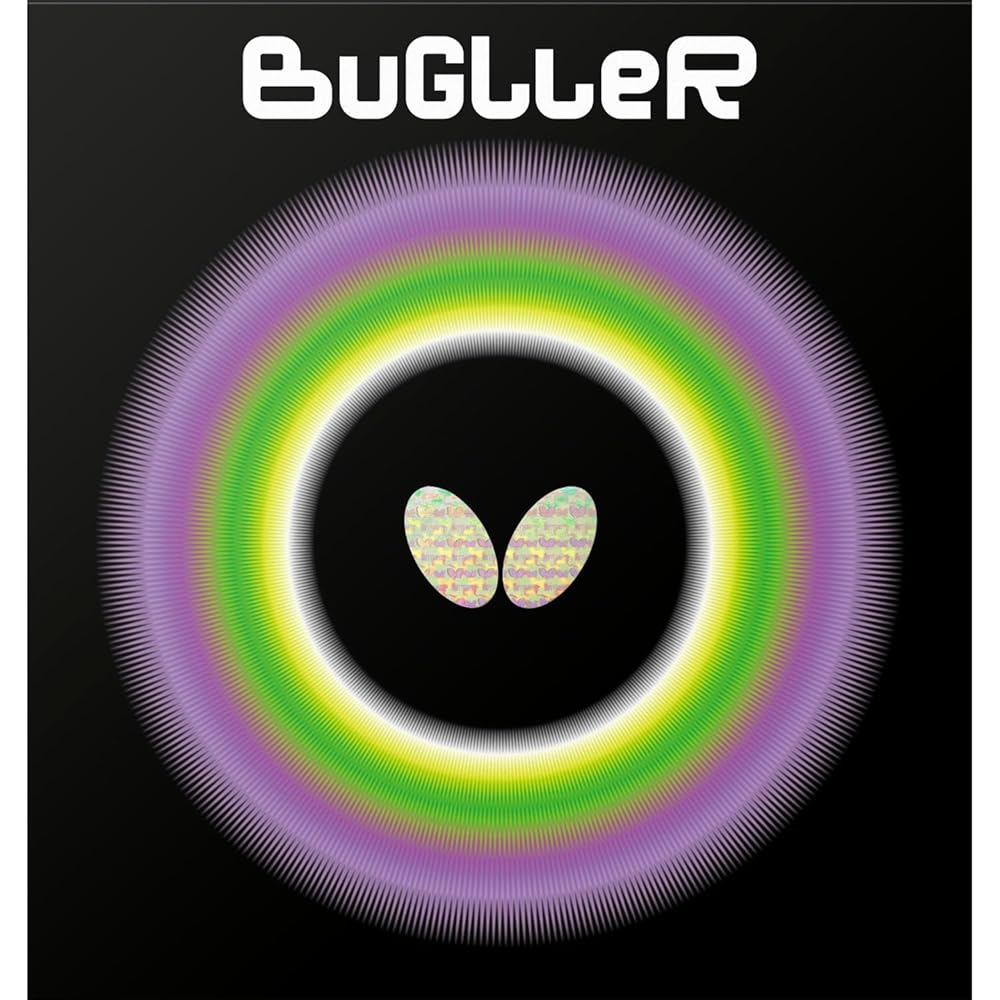Butterfly Bugler 006 Table Tennis Rubber Red 1.9mm 00470