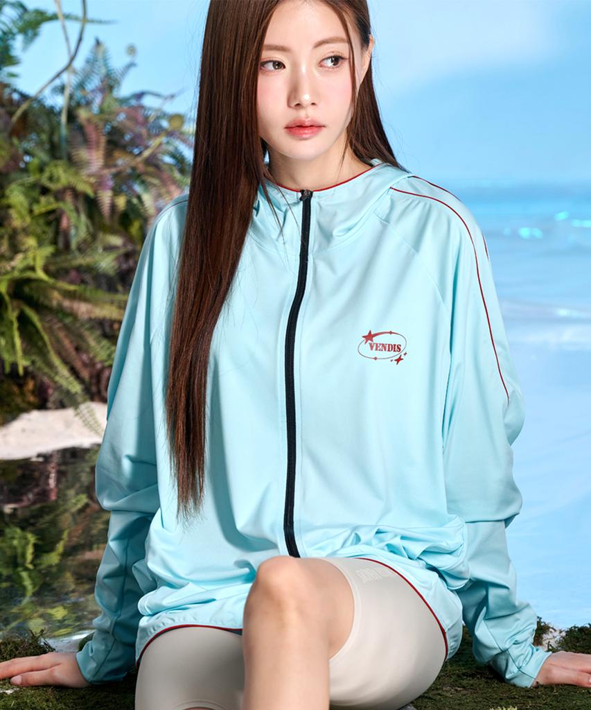 VENDIS Unisex Zip-Up Rash Guard Hooligan