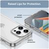 For iPhone 16 Pro Max Case Cover iPhone 16 Pro Max Capas New Shockproof Phone Bumper Back Armor Clear Transparent iPhone 16 Plus