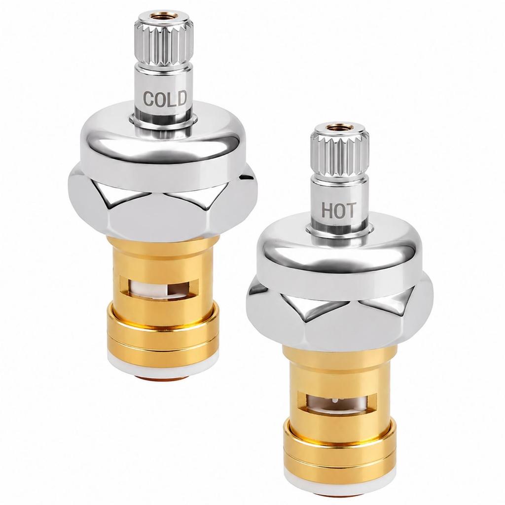 2 Pieces Cold and Faucet Port Repair Kit High Compatibility Classic