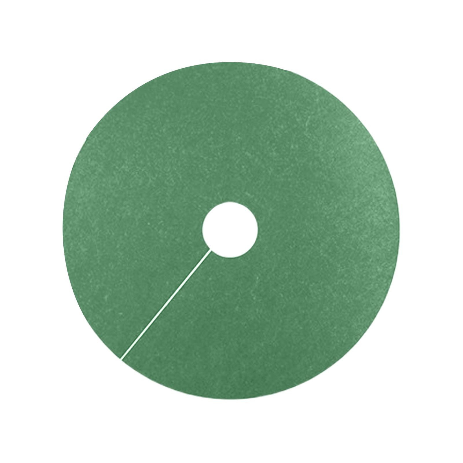 

Нетканый чехол для приствольного круга, барьер от сорняков, ландшафтная ткань, дышащий, прочный, мульчирующий мат для защиты садовых растений D зелёный