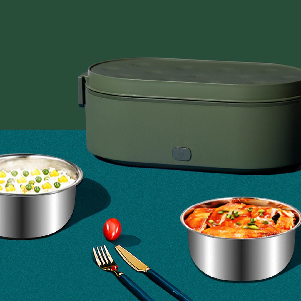 Electric Ed 800ml Warmer Lunch Box Container Outdoors Travel