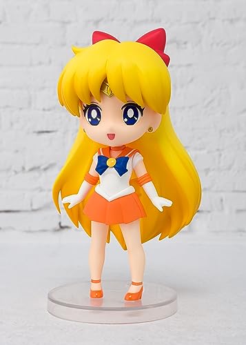 Figuarts mini Sailor Moon Sailor Venus (viszonteladó változat) kb. 90mm PVC&ABS festett mozgatható figura