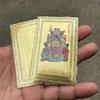 2025 Tai Sui Amulet Card Feng Shui Prayer Gold Card Exorcism Protection Buddha Gift Amulet Safe Bring In Wealth And Treasure
