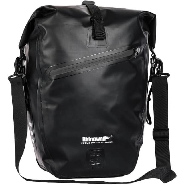 Rhinowalk Bike Bag Waterproof Bike Pannier Bag 27L,(for Bicycle Cargo Rack Saddle Bag Shoulder Bag Laptop Pannier Rack Bicycle Bag Professional