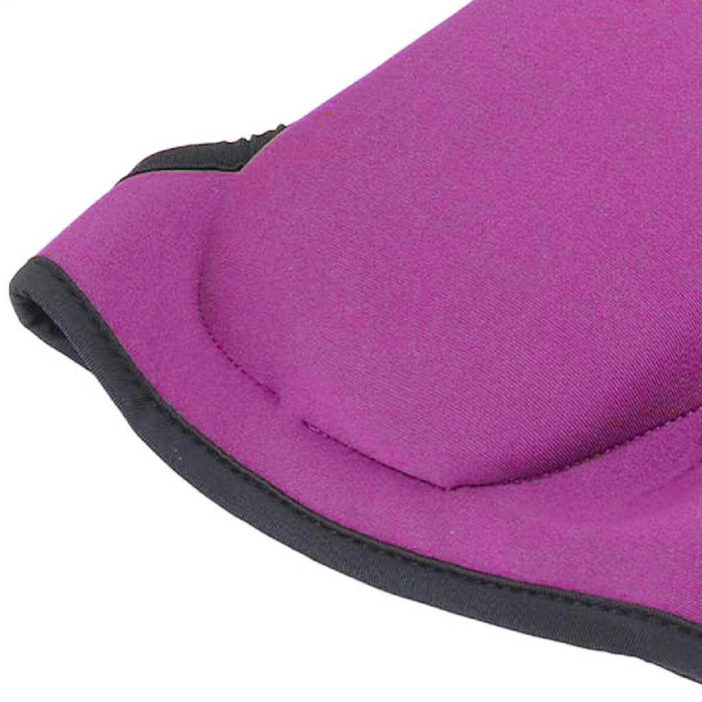 1 Pair Adjustable Knee Pads Multifunctional Waterproof Gardening Kneeling Pad for Household Work Baby Bath Purple
