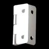 10 PCS Wooden Box Hinge Windows-Tri-Fold Right Angle 4-Hole Flat Hinge Cabinet Door Hinge Furniture Hardware Accessories