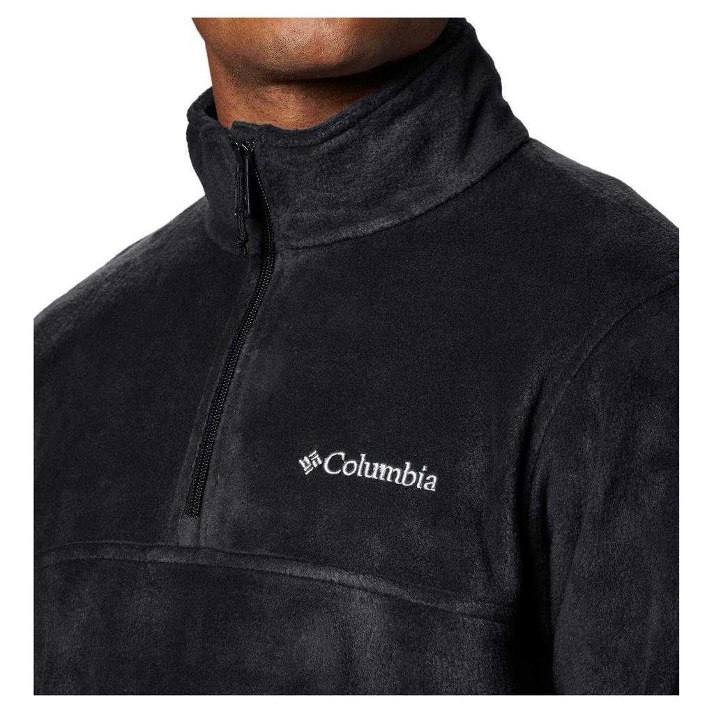 Columbia Mens Steens Fleece Quarter Zip Tailored Long-Sleeved Sweatshirt