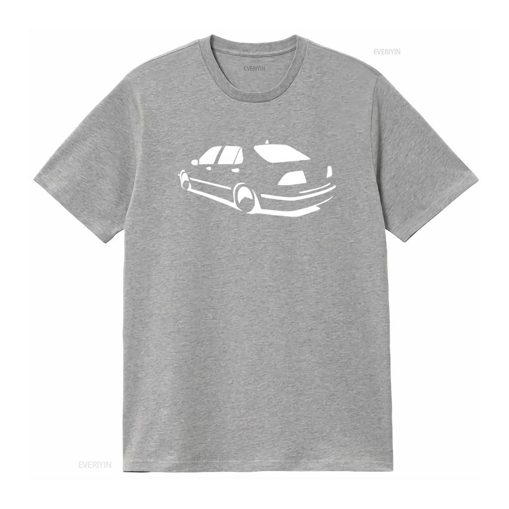T Saab 9 3 Car European Euro Foreign Print Shirt Sizes S 3XL vintage Washed fashion Top For Everyday Wear Versatile streetwear