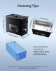 6L Ultrasonic Cleaner, Professional Ultrasonic Cleaner Machine with Knob Control, Stainless Steel Cleaning Machine with Basket and Cleaning Ball, for