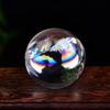 [Gift from the Gods] Rainbow Natural Crystal Sphere [Crystal Sphere] Iris Quartz, Approx. 25mm-30mm [Made In Brazil]