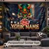 Wall Hanging Tapestry Custom NameOne Piece Pattern Personalized Printed Fabric Wall Decor