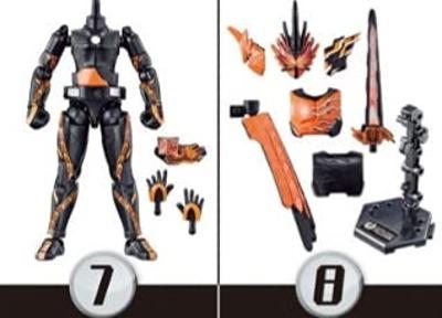 Shodo Kamen Rider Saber Book 7 Shodo Kamen Rider Zero One Falchion Body Falchion Armor Feat. 7. 8.