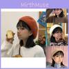 Warm Winter Adorable Beret For Women Cute Plush Wool Hat Size Adjustable