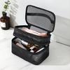Toiletry Organizer Translucent Travel Cosmetic Bag Large-capacity Makeup Case