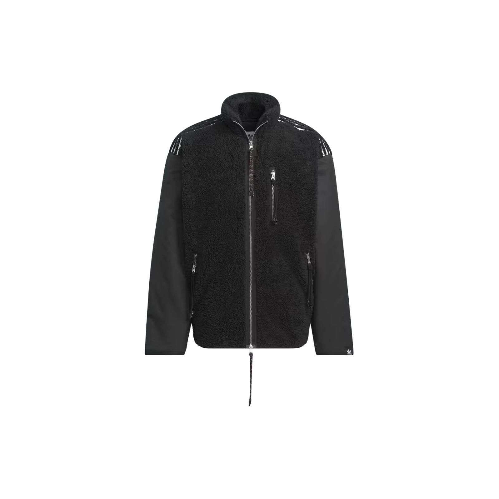 

Adidas Originals x Song For The Mute Song For The Mute X Совместная брендовая куртка Adidas Originals SS24 из шерпа с высоким воротником и длинными рукавами IY9513 M