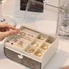 2025 New Jewelry Box Storage Box Organizer Portable Large Capacity Necklace Earrings Exquisite Acrylic Multi-grid Jewelry Boxes