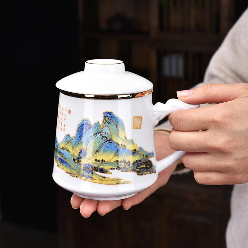 

Керамическая кружка Haofeng Qianli Jiangshan для разделения чая