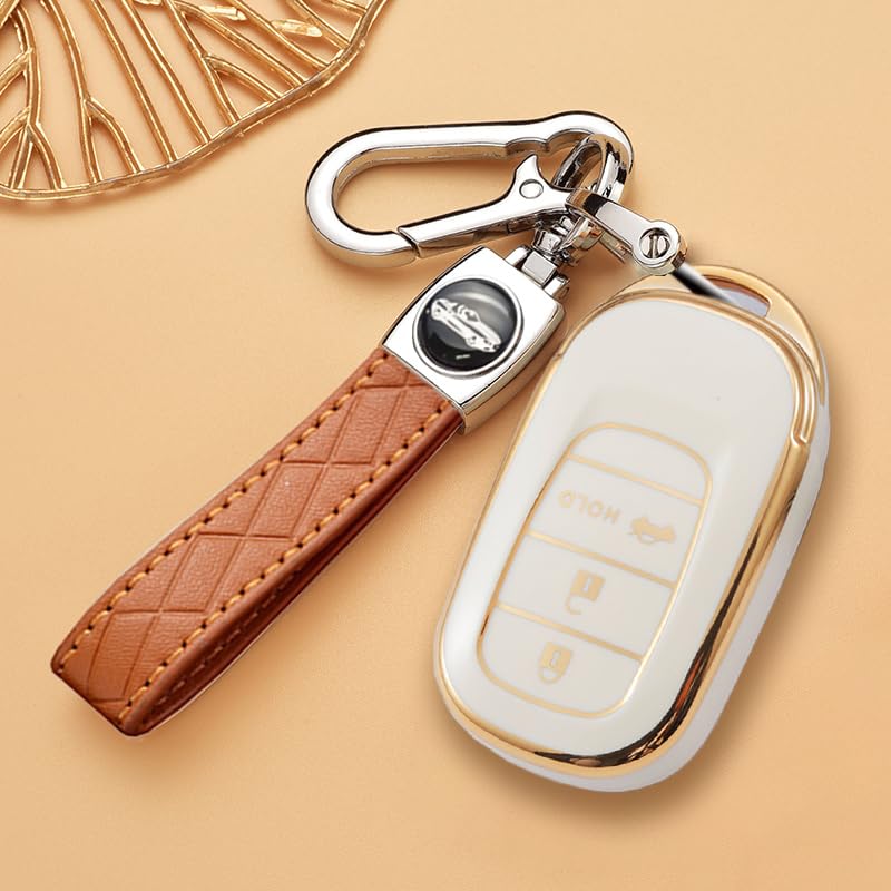 [KUNIO] Honda Exclusive Key Holder, Key Case, Silicone, Stylish, For HONDA Civic Smart Key