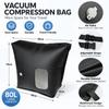 Clear Viewing Window Compression Storage Bag for Reinforced Straps Compression Storage Bag Type