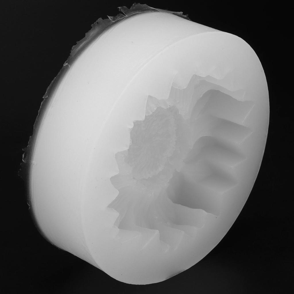 Slunečnicové Fondantové Formy na Dorty Květinové Fondantové Pečicí Formy na Dorty pro Baby Shower Dorty Cupcakes Bílé