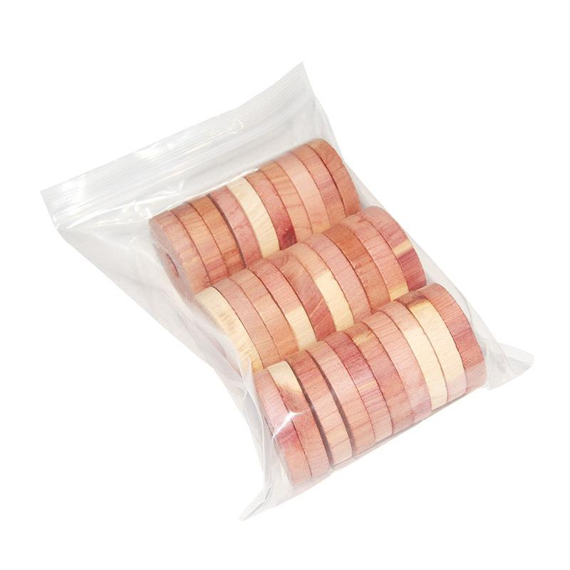 10/30Pcs Cedar Block Fresh Odour Deterrent Insect Wardrobe Health Natural Clothes Camphor Insect Repellent Moth Wood Home Supply