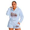 Women's -Inspired Casual Two-Piece Outfit Set with Graphic