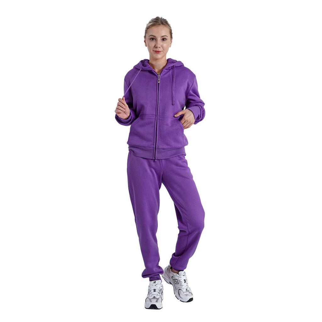 Lee Hannton Women's Sherpa-Lined 2-Piece Sport Set