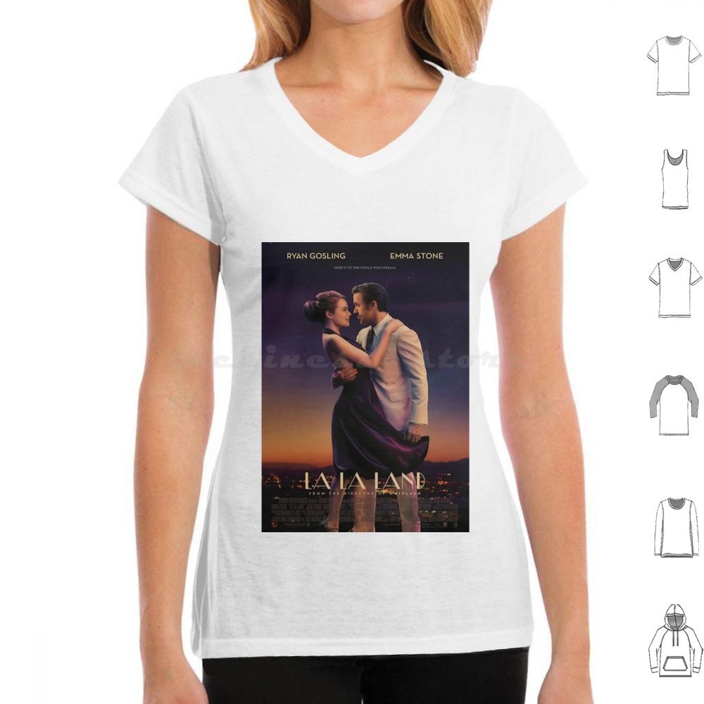 La La Land Movie T Shirt 6xl Cotton Cool Tee Movie Drama Love Romance La La Land Stone Ryan Gosling Film Musical La Movies