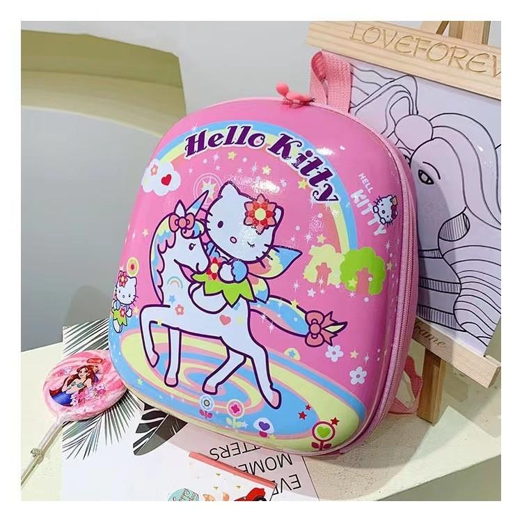Cartoon Car Cute Printed Backpack Children Backpack Suitable For Outing School
