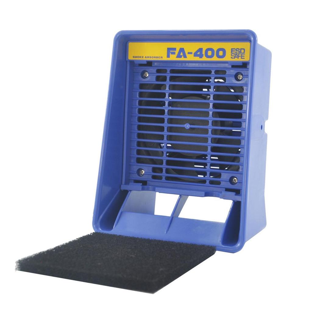 FA-400 Smoke Absorber - Soldering Fume Extractor with Activated Carbon Sponge and Fan Purification