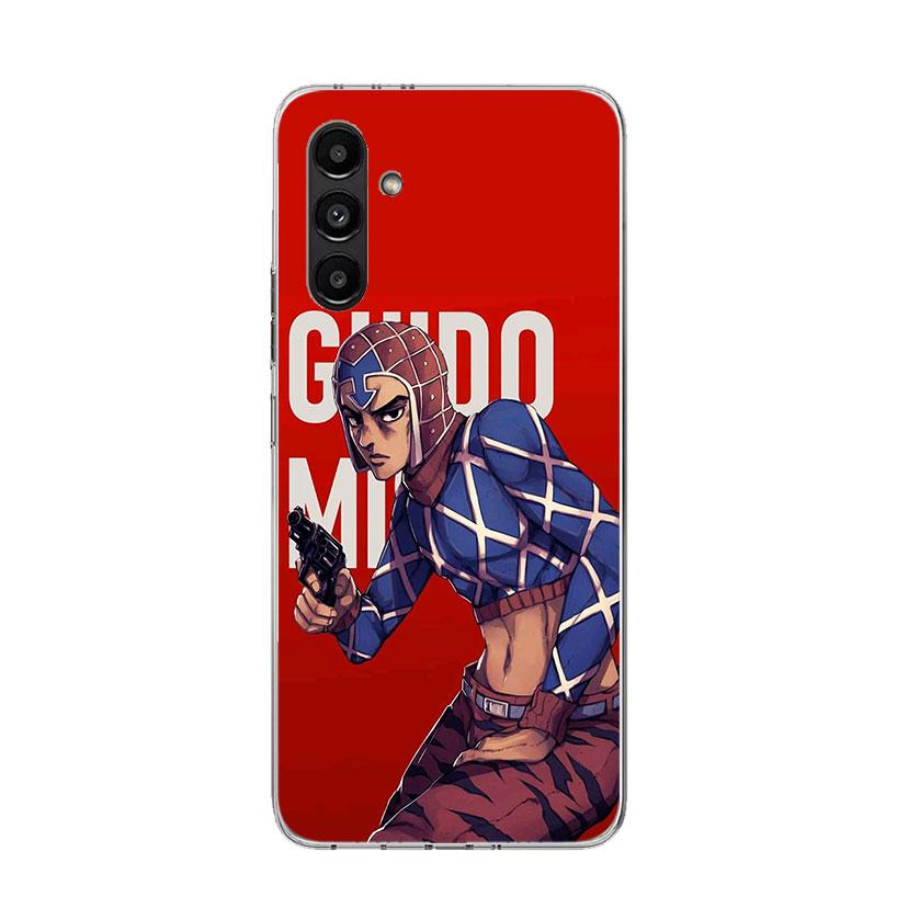 JoJo Adventure Guido Mista Phone Case For Samsung Galaxy A13 A14 A15 A16 A17 A53 A54 A55 A56 A33 A34 A35 A36 A23 A24 A25 A26 A05