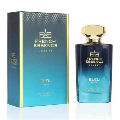 French Essence parfémovaná voda pro muže, 60ml | Luxusní luxusní parfém | Dlouhotrvající vůně | Dárek pro manžela a přítele (Bleu)