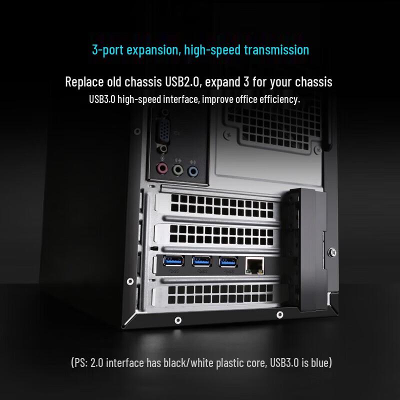 Ugreen Placa de Expansão PCI-E Gigabit Ethernet e USB 3.0