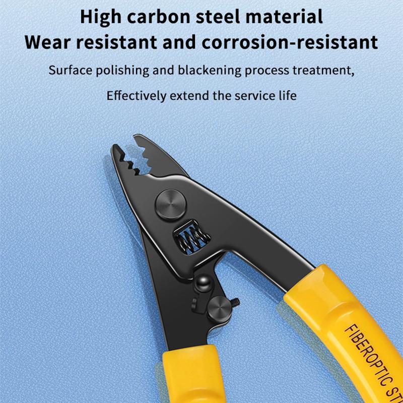 Cfs-3 Three-Port Cfs-2 Dual Port Fiber Optical Stripper Pliers Wire Strippers For Ftth Tools Optic Stripping Plier Tool