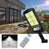 1500mah COB Solar Garden Lights New Motion Sensor Garage Lighting Wall Lamp Remote Control Security Street Stair Light Outdoor