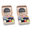 Large Capacity Sewing Kit High-Quality Practical Double-Layer Multifunctional Portable Sewing Case Set for Home Use