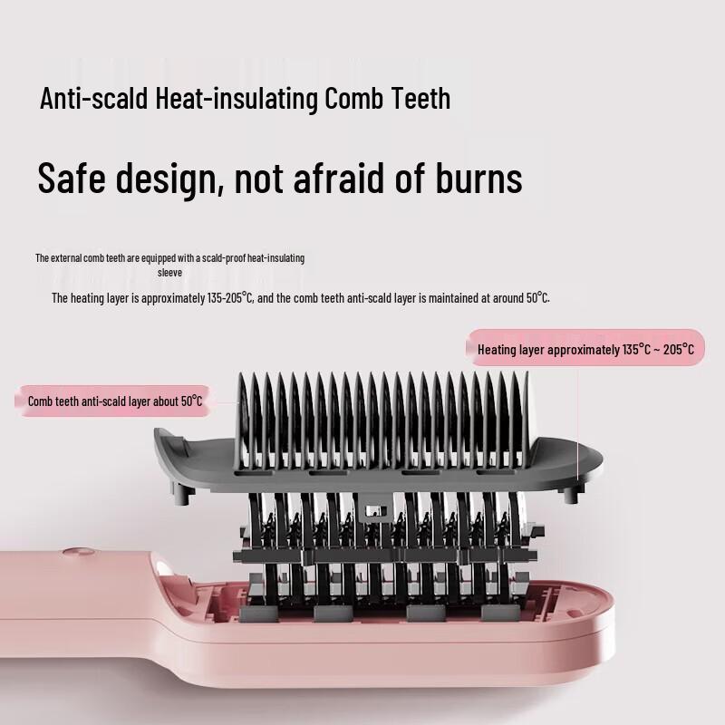 Jindao KD370 Negative Ion Hair Straightening Comb CN plug (adapter included)