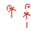 Christmas Tree Candy Cane Ornament Decor, Collection, Red White DIY Hanging Party