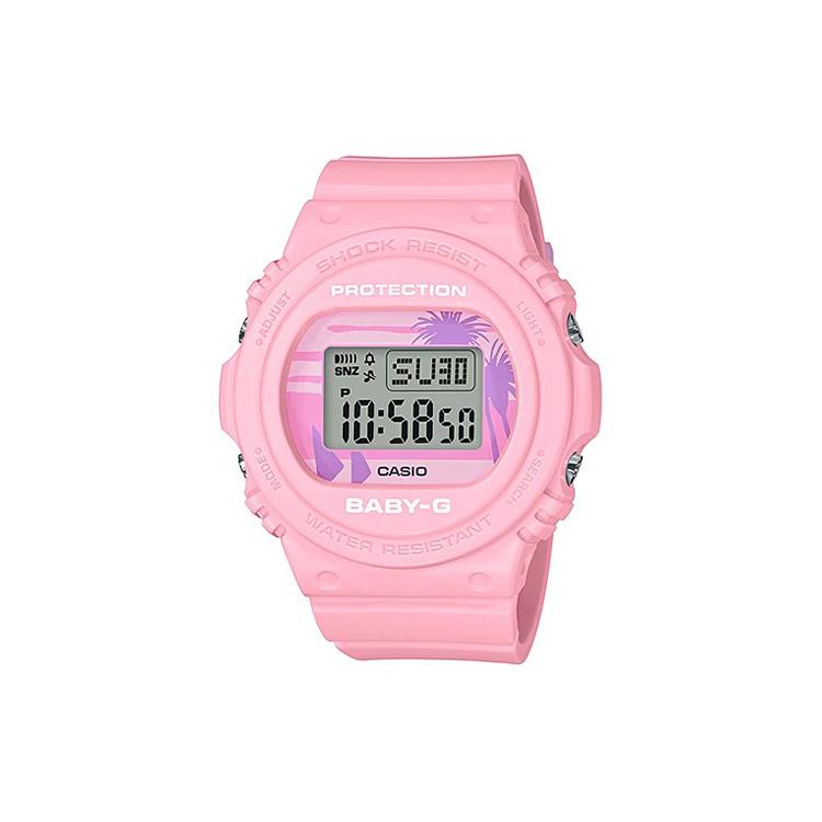 CASIO Women s BABY-G Gray Watch BGD-570BC-4 BGD-570BC-4 Pink Watch Dial