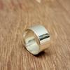 10 MM Sterling Silver Boho Band Thumb Engraved  Ring Jewelry