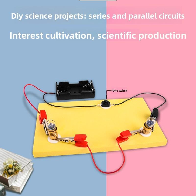 Physics Science Experiment Kit With Electrical Circuit Components For Kids Diy Learning