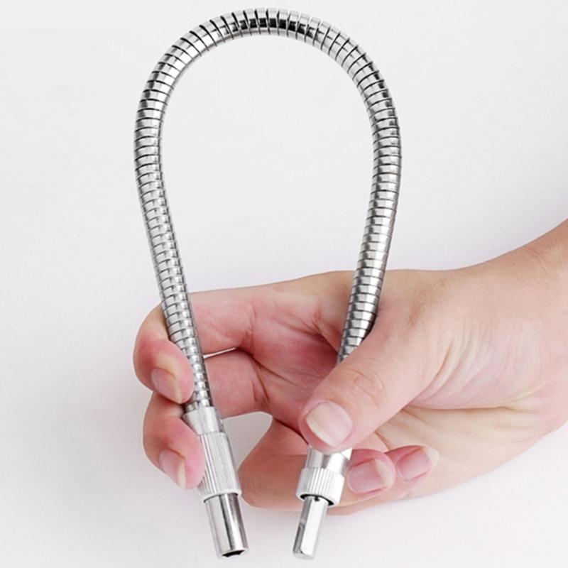 Metal Flexible Shaft 300/400mm Metal Hoses Power Tool Accessories Extention Screwdriver Bit Holders Drill Connection