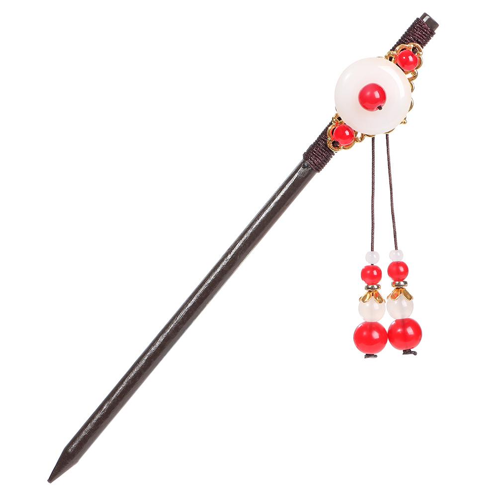 Ebony Tassel Retro Style Flowers Chopstick Hair Sticks Hair Styling Tools Hair Accessories Hairpin