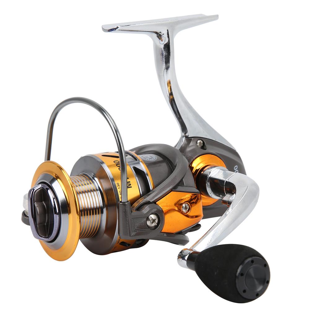 MT5000 Metal Sea Fishing Spinning Reel 5.5:1 Gear Ratio 12+1BB Portable Fishing Wheel