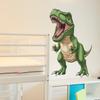 2 Stück Cartoon Dinosaurier Schlafzimmer Wohnzimmer Zuhause Wand Hintergrund Verschönerung Dekoration Wandaufkleber