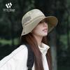 New Bucket Hat Women Sunscreen Breathable Summer Thin Quick-drying Waterproof Mountaineering Hat Cycling Camping Sun Hat Green